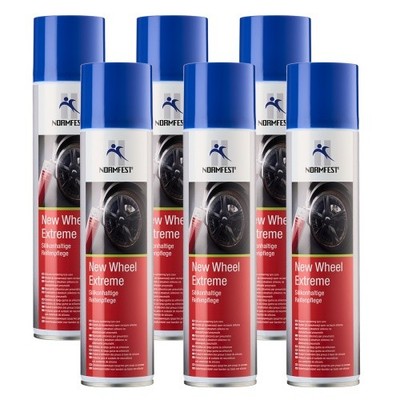 Normfest New Wheel Extreme Silikonhaltiges Reifenpflegemittel 6x400ml