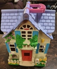 2000 Loving Family Mattel Fisher Price COUNTRY COTTAGE Sweet Streets Doll House