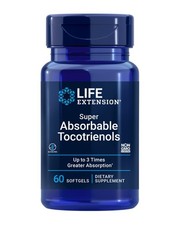 Life Extension Super Absorbable Tocotrienols – Hair Growth & Brain Support, 60 S