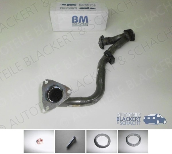 BM Frontrohr + Anbauteile für Audi Cabriolet + Coupe 2.6 110KW Automatik Links-image