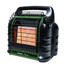 4,000-18,000 BTU Green Big Buddy Portable Liquid Propane Heater