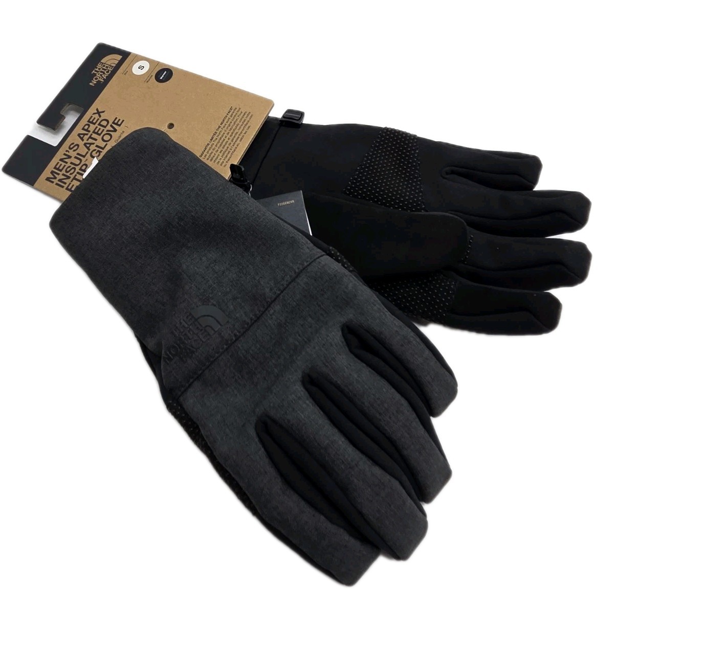The North Face Men's Apex Etip Gray Gloves