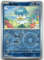 Quaxly 052/198 Scarlet & Violet Reverse Holo