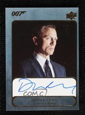 2020 James Bond Villains & Henchmen Base Spectre Daniel Craig as #A-DC Auto p1l