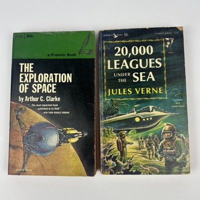 The Exploration of Space, Arthur Clarke & 20,000 Leagues Under The Sea, Verne