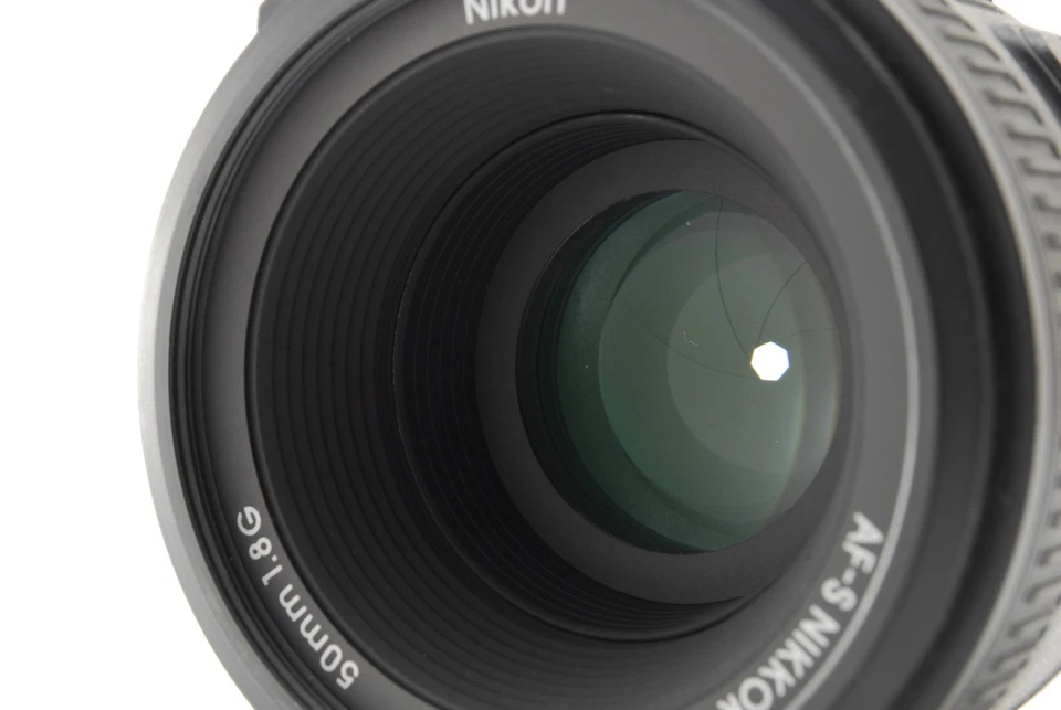 Ex15%OFF Nikon AF-S Nikkor 50mm f/1.8 G AF Lens with Hood Case Box JAPAN [MINT]  - Image 3 of 4