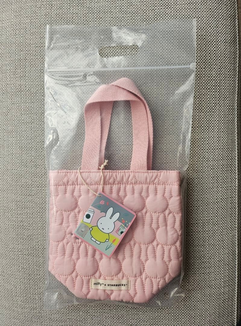 Starbucks x Miffy Collaboration Taiwan Limited Handbag - Pink
