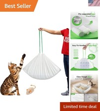 24 Count Cat litter Box Liners, 36" x 16" Large Extra Durable Heavy Duty Litt...