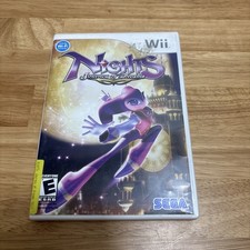 NiGHTS: Journey of Dreams (Nintendo Wii, 2007) No Manual Video Game