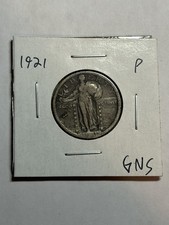1921 Standing Liberty Silver Quarter VF/XF Detail Key Date