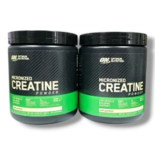 *ON Optimum Nutrition Micronized Creatine Powder Unflavored 10.58oz/300g LOT OF2