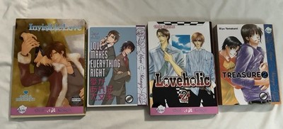 Out Of Print Boys Love Manga Lot (June Publisher)