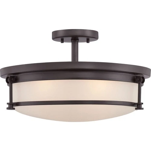 Sailor - 4 Light Semi-Flush Mount-Western Bronze Finish Semi-Flush Mount Quoizel - Picture 1 of 9