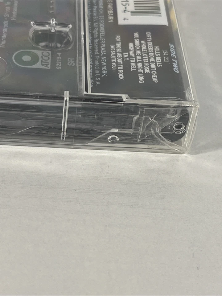 AC⚡DC LIVE NEW SEALED Cassette Tape 1992 ATCO 7 92215-4 - Image 3 of 4