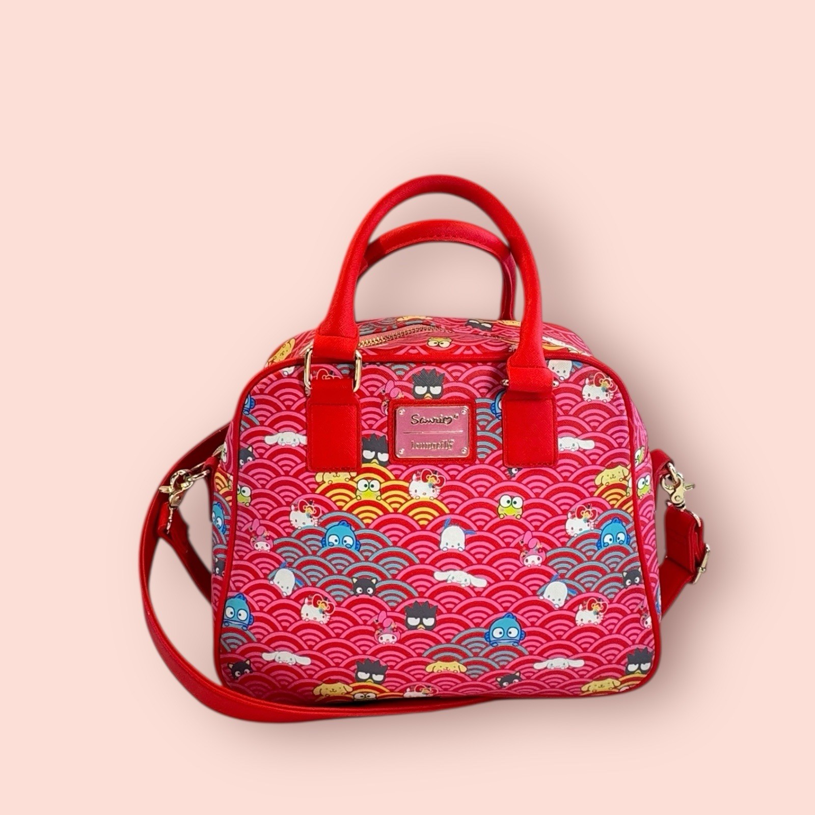 LOUNGEFLY Sanrio Hello Kitty and Friends 60th Anniversary Handbag RARE ITEM HTF image 3