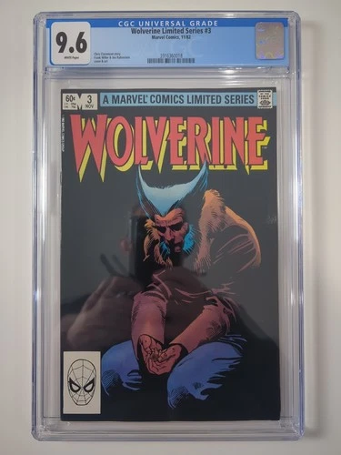 Wolverine Limited Series #3 CGC 9.6 1982 Marvel Comics high grade
