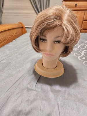Honey Blonde Pixie Cut Women's Wig 100% Human Hair