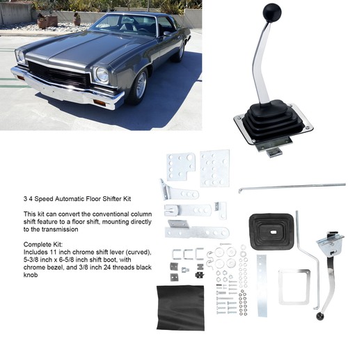 Automatic Floor Shifter Kit MR Gasket 7668 Floor Mount Automatic Shifter Kit - Picture 8 of 12
