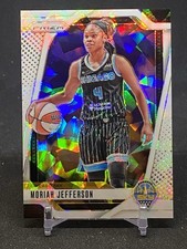 Moriah Jefferson Ice White Prizms 2024 Panini Prizm WNBA #131 #/35