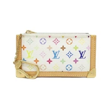 Louis Vuitton Multicolor Pochette Cle M92655 Coin & Key Case