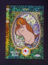 2026 Topps Chrome Disney Owl Winnie The Pooh 100th Anniversary Speckle /100 SSP