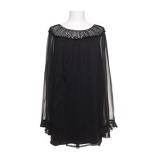 Sienna, Bluse, Größe: 44, Schwarz, Elasthan/Polyester/Viskose, Einfarbig #eGZ