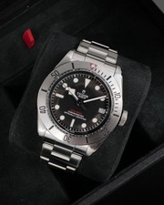 Tudor Heritage Black Bay Steel 79730 Bracelet Black Box Papers Serviced 41mm 9