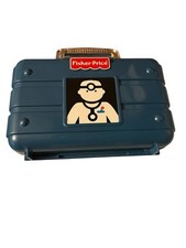 Fisher Price Medical Kit Doctor Playset Toy with Blue Case