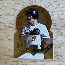 Fleer 1997 Ultra Top 30 Gold Die-Cut Insert Cal Ripken Jr. #5/30 Orioles MLB
