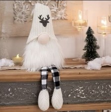 1pc Home decor Holiday Christmas Faceless Gnome Plush Doll Toy Table Decor US