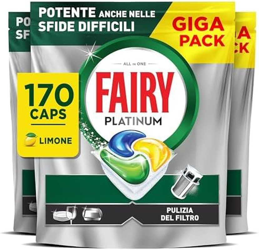 OFFERTA Platinum 170 Capsule Lavastoviglie: Prezzo Shock e Pulito