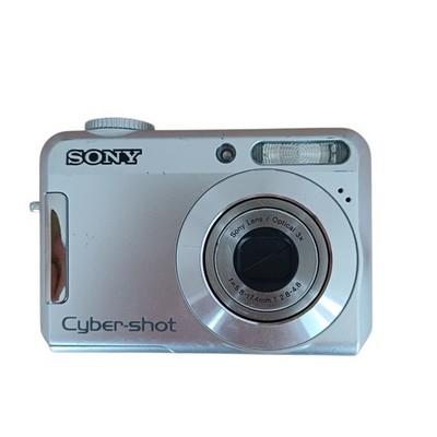 Sony Cybershot DSC-S650 7.2MP Digitalkamera Digital Camera Silber Kompaktkamera