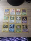 Pokemon Vintage Holo Rare Card Lot (12) - WOTC - Jungle/Fossil/Base Set 2