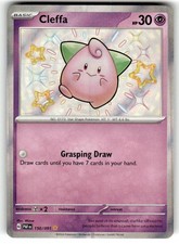 Cleffa 150/091 Shiny Rare Paldean Fates Pokemon Holo NM on eBay