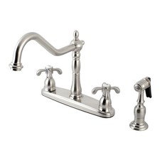 Kingston Brass KB175.TXBS French Country 1.8 GPM Standard Kitchen - Nickel