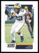 2019 Score #341 Karan Higdon RC Michigan Wolverines