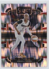 2024 Panini Select WNBA Concourse Silver Flash Prizm Jordin Canada #93 0nr3