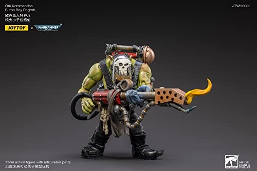 MERCHANDISING LICENCE Bloomage Joytoy Tech - Joytoy Warhammer 40,000 - Ork Kommandos Nob Nazbog 1/18 Action Figure (Net