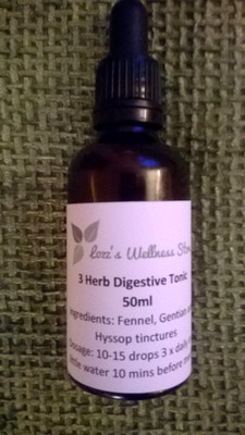 Bio 3 Kräuter Verdauungstonikum 50ml Fenchel Enzian Ysop