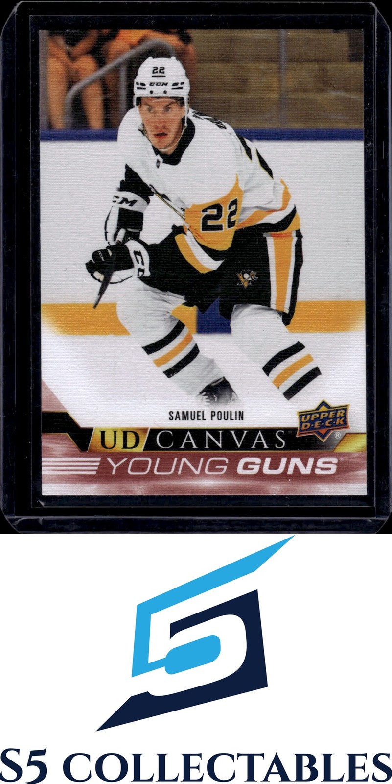 2022-23 Upper Deck #C213 Samuel Poulin UD Canvas Young Guns 2836