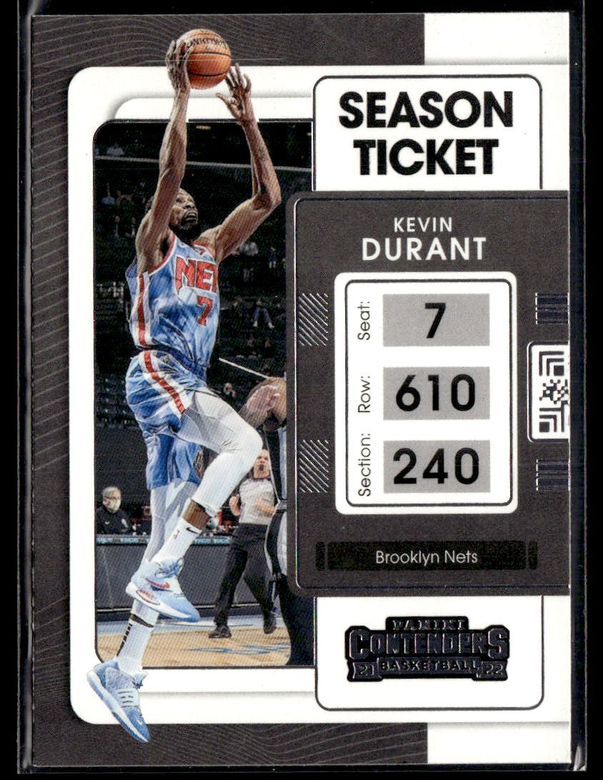 2021-22 Panini Contenders #84 Kevin Durant Basketball Card 3501Q