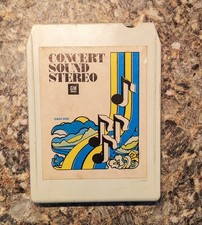 OEM GM PARTS DIVISION Concert Sound Stereo included with new car 1977 - 8 Track