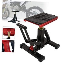 Dirt Bike Stand Quick Jack Hydraulic Stand Motorcycle Low Jack Stand Red