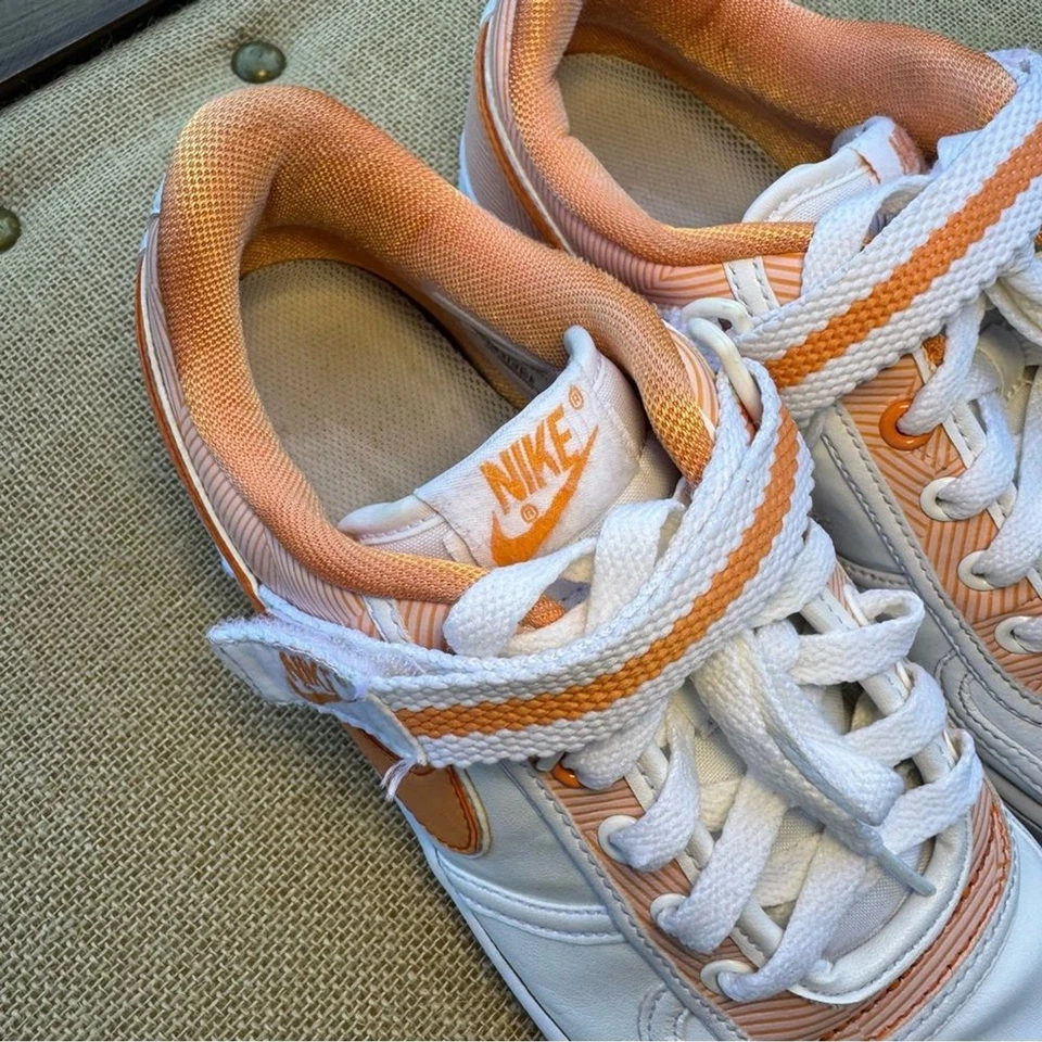 Nike Vandal Retro White and Orange Women’s Sneakers 11 Vintage - Image 4 of 4