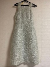 CHANEL Pre-Owned Vintage Pale Green Knee-Length Dress