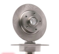 2x RIDEX Bremsscheiben Hinten für RENAULT MEGANE III Grandtour (KZ0/1)