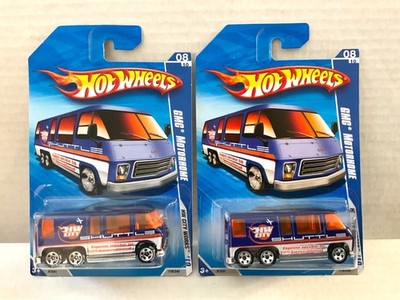 2010 Hot Wheels GMC MOTORHOME Lot of 2! WALMART BF Goodrich & DD5 City Works 116
