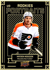 2022-23 Upper Deck UD Portraits Hayden Hodgson Philadelphia Flyers #P-62