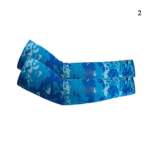 Sun UV Protection Hand Cover Cooling Sports Sleeve Arm Sleeves Cycling Fishing - Picture 13 of 25