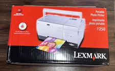 Lexmark P250 Portable Photo Printer Complete With Norcent Digital Camera